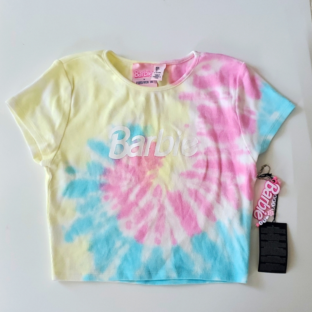 BARBIE x Forever 21 Tie Dye Crop Top